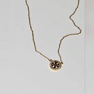 Tory Burch Gold Pendant Necklace